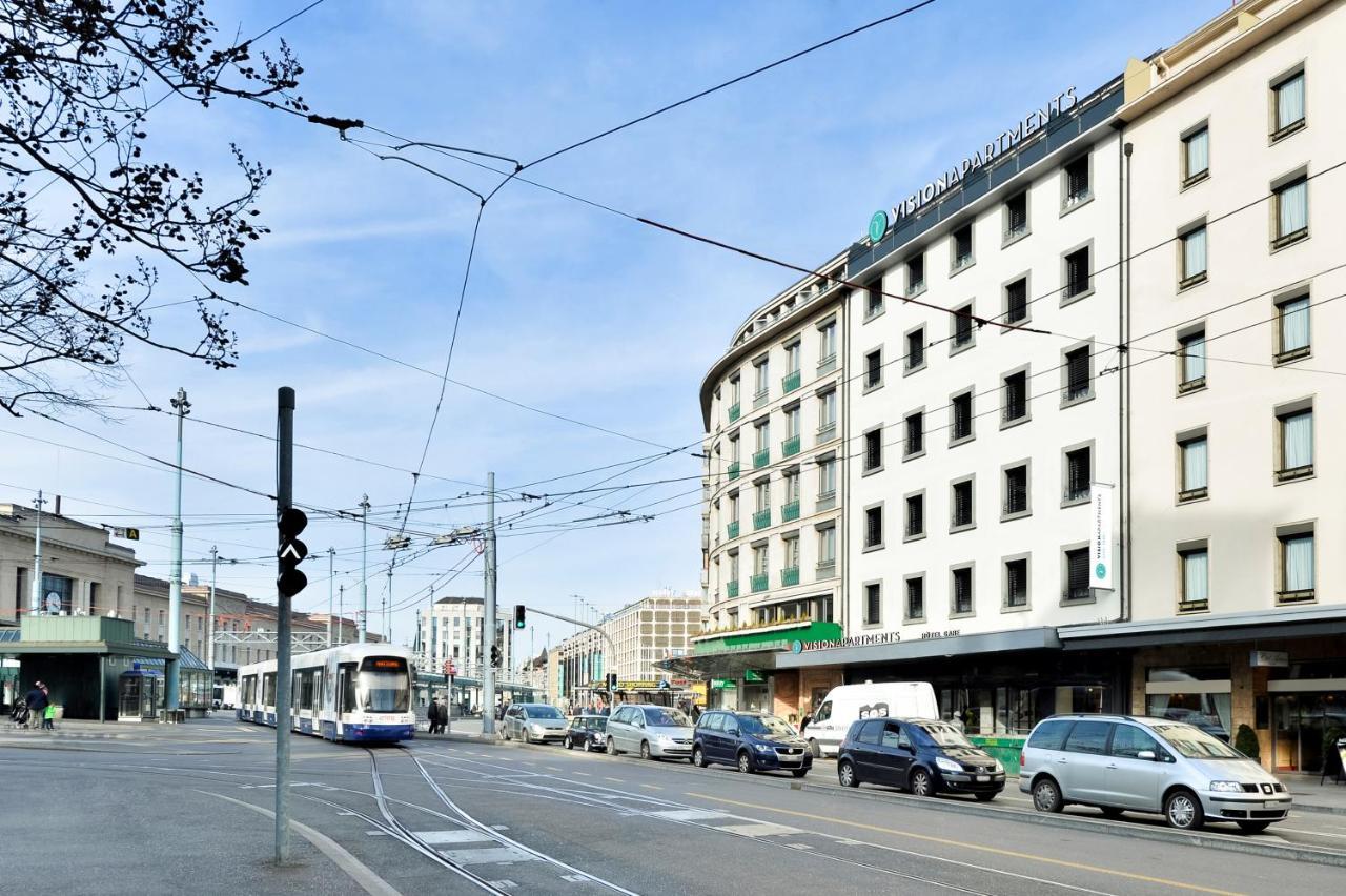 Visionapartments Place De Cornavin - Contactless Check-In Geneva Exterior photo